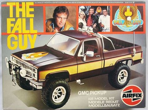 the fall guy truck model kit